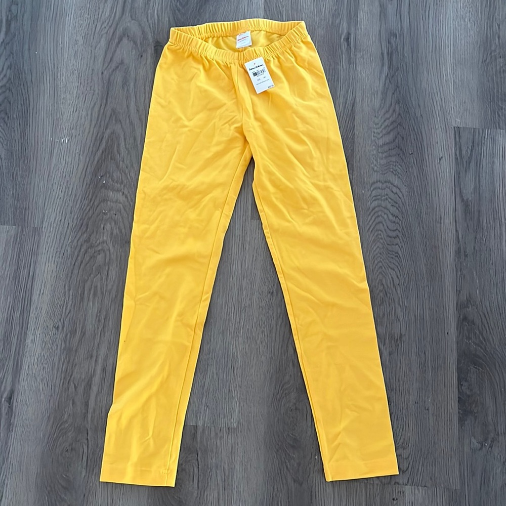 Hannah Anderson yellow leggings NWT